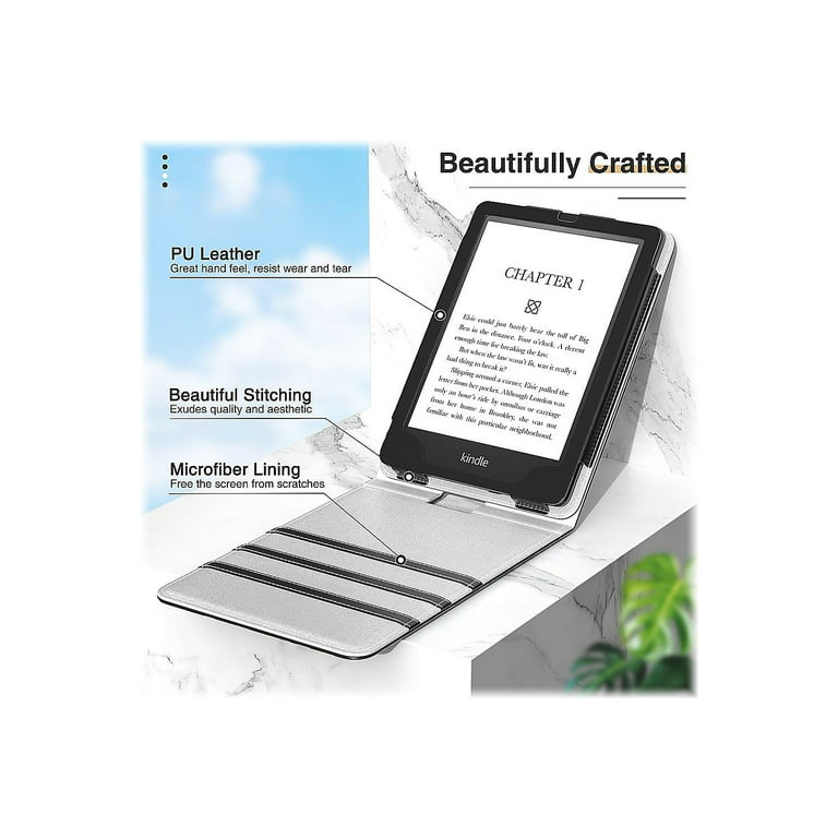Shry pour Kindle Paperwhite 11ème Smart Case pour Kindle 10th Premium Flip  Hard Cover pour Kindle Oasis 2/3 Coque de protection magnétique