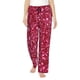thumbnail image 1 of Balery Pink Glitter Pantalones de pijama para mujer, pijamas ultraligeros, pantalones de estar por casa-3X-Large, 1 of 6