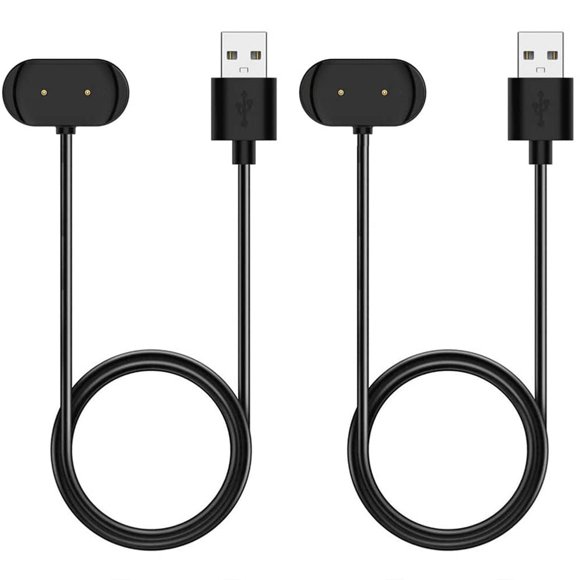 Cable de carga de 2 piezas compatible con Amazfit Bip 5/Bip 5 Unity