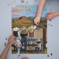 thumbnail image 3 of Jackson Hole, Wyoming, Cowgirls (1000 Piece Puzzle, Size 19x27, Challenging Jigsaw Puzzle for Adults and Family, Made in USA), 3 of 4