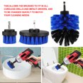 thumbnail image 3 of Drill Brush Attachments for Cleaning, 3Pcs Scrub Brush Drill Powered Car Detailing Cleaning Brush Kit, Universal for Auto, Bathroom Toilet, Grout, Floor, Shower, Tile, Sinks, Kitchen, 3 of 8