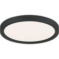 thumbnail image 4 of Outskirt 15W 1 Led Flush Mount 1 Inch High-Earth Black Finish Quoizel Lighting Ost1711ek, 4 of 5