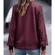 thumbnail image 5 of Blusa de color puro,Blusa de mujer Blusa de moda de color puro Camisa femenina con cuello en V Elegante y moderna, 5 of 7