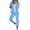 Blue, variant on Durtebeua Tracksuit Womens 2 Pieces Joggers Outfits Jogging Sweatsuits Set Soft Sports Sweat Suits Pants with Pockets