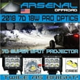 thumbnail image 4 of 2pcs 4 INCH 18W 7D Super Spot Pro Diamond Series CREE LED SUV ATV UTV JEEP TRUCK, 4 of 8