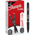thumbnail image 1 of Gel Pens | Medium Point (0.5mm) | Black Ink | 12 Count, 1 of 4