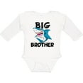 thumbnail image 3 of Inktastic Big Brother Shark Boys Long Sleeve Baby Bodysuit, 3 of 5