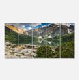 thumbnail image 2 of Sunset Over High Mountains - Landscape Canvas Art Print, 2 of 3