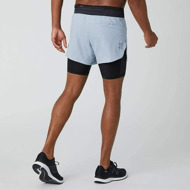 New Balance Mens Q Speed 5 inch 2 In 1 Short Walmart