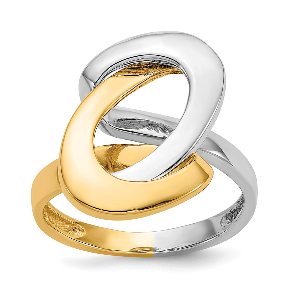 Silver tone womens fashion ring,size 7