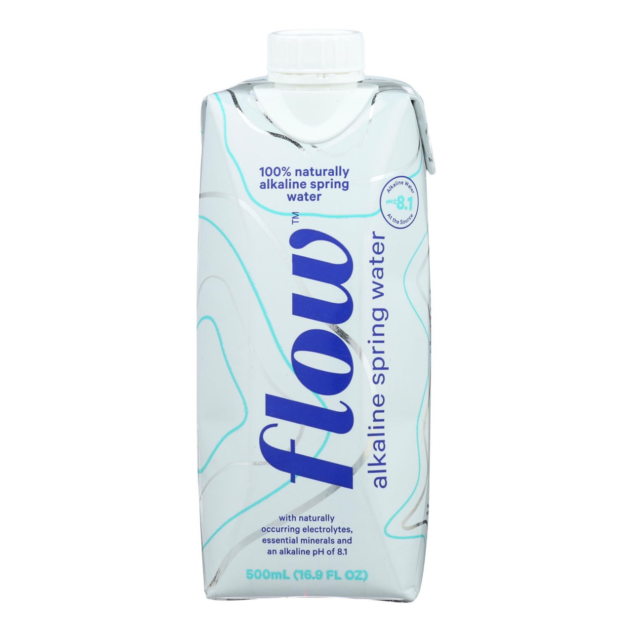 FLOW NAT ALKLN SPRG WTR ( 12 X 500 ML ) | Bodega Aurrera en línea