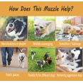 thumbnail image 4 of Dog mask, basket mask protects against chewing and biting, adjustable lightweight and durable cage mask, comGift compatibletable and user-friendly dog mask, 4 of 5