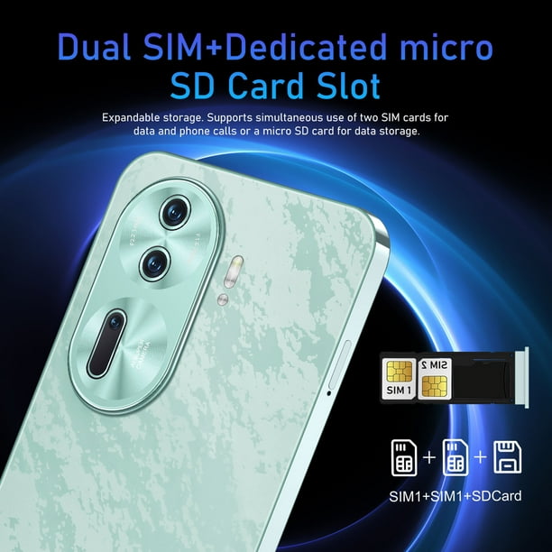 ANDROID - 52tan AZXY Android Phones,Unlocked Cell Phones 6.3inch 2 Ram 16GB