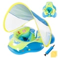 thumbnail image 3 of Qoosea Pool Floats Swimming Float Kids Swim Ring with Canopy Swimming Pool Float for 6 to 48 Months, 3 of 8
