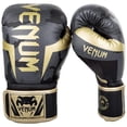 thumbnail image 1 of Guantes de Boxeo Venum Elite Dark Camo Oro, 1 of 6