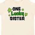 thumbnail image 4 of Inktastic One Lucky Sister with Shamrocks Girls Toddler T-Shirt, 4 of 5