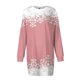 thumbnail image 3 of Vestidos de 棉 Vestido Casual de Manga Larga Con Cuello Redondo y Estampado Navideño de Moda de Otoño E Invierno Para Mujer, 3 of 3