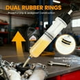 thumbnail image 6 of 500CC Fluid Extractor, Multi-Purpose Oil Syringe, Oil Suction Pump, Manual Extraction and Filling Pump, Automotive Oil Syringe(17.6 Oz./0.45 Qt./500 CC), 6 of 6