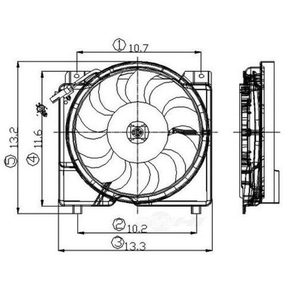 Engine Cooling Fan Assembly