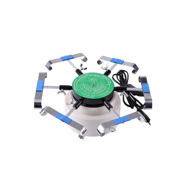 Watchmaker 6 Arms Reloj Automático Winder Cyclotest Tester Herramientas Reparación (UE)