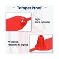 thumbnail image 2 of 1000 Pcs Plastic Tamper Seals Tags Security Tags Seals Safety Numbered Zip Ties Labels, 2 of 5