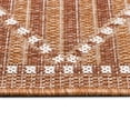 thumbnail image 5 of Liora Manne Malibu Checker Diamond Indoor Outdoor Area Rug Clay, 5 of 7