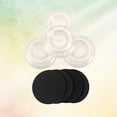 thumbnail image 3 of RENACLIPY 4Pcs D11 Piano Caster Cups Wood Grain Protect Floors Upright Piano, 3 of 8