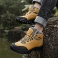 thumbnail image 2 of XIMIN Men's Relaxed Fit Water-Resistant Hiking Shoes Trekking Camping Trail Backpacking Non-Slip Work Boots Lightweight Boots for Outdoor, 2 of 8
