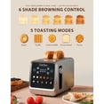 thumbnail image 4 of Zachvo 2 Slice Toaster with Smart Touchscreen & D, 4 of 9