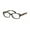 Black/Dark Vintage Tortoise, variant on Coach 0HC6105 Full Rim Rectangle Womens Eyeglasses - Size 51 (Black/Black Gunmetal Sig C)