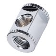 thumbnail image 3 of BDT-3T Brass T Block Fitting, Female G1/4in Thread, Easy to Install, Electroplated , Approx. 29mm Length, Approx. 22mm Diameter, Separates or Merges Liquid Flows, for, 3 of 8