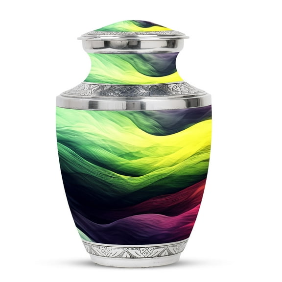 KARYLIZ Abstract Cremation Urns For Adult Ashes Women - Urns For Ashes Adult Male Large - Funeral Urn - Memorial Urns - Human Cremation Urns - Large Cremation Urns - Funeral Ashes Urn (Size -10inch)