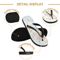 thumbnail image 3 of YAZAOOSummer Flip Flops Creatively Camera-ready Teddy Friends Simple Beach Sandals, 3 of 8