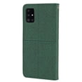 thumbnail image 3 of Compatible for Samsung Galaxy A51 4G Wallet Case with Card Slots Stand Magnet Case, Woven Texture Leather Cover with Detachable Wrist Strap for Samsung Galaxy A51 4G 6.5 Inch,Green, 3 of 10