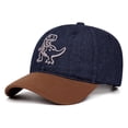 thumbnail image 2 of CYRBOKO Cotton, Adjustable Breathable Outdoor Cotton Baseball Caps for Kids Navy Size 2-6 T, 2 of 6