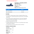 thumbnail image 2 of Fuel Injector - Compatible with 2005 - 2007 Ford Focus 2006, 2 of 2