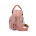 thumbnail image 4 of LAVA Women Small Crossbody Purses Waterproof Nylon Shoulder Travel Bags Small Backpack (Pink), 4 of 10
