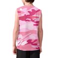 thumbnail image 5 of Ruyang 4th of July Tank Tops for Boys American Flag Graphic Sleeveless Sports Camisoles Summer Patriotic Active Tee Tops, 5 of 5