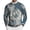 Earthy Yellow, variant on Wutalume Men's Round Neck Ribbed Knit Pullover, Long Sleeve Retro Texture Print Sweater, Comfortable Stretch Top for Casual and Smart Casual Wear,Beige L