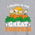 thumbnail image 3 of Peanuts - I Believe In The Great Pumpkin - Juniors Ideal Flowy Muscle T-Shirt, 3 of 6