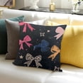 thumbnail image 3 of Throw Pillow Covers Home Decor Cute Kids Pink Pillow Cases Decorative, 3 of 5