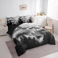 thumbnail image 3 of Feelyou Tree Landscape Twin Bedding Sets 7pcs, Rustic Duck Animal Bedding Comforter Set, 3 of 8