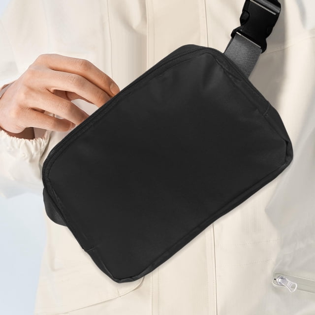 AURARMLET Cangurera Deportiva Con Cinturón Ajustable Para Correr, Senderismo Y Organizar Objetos Personales