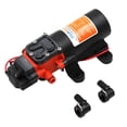 thumbnail image 3 of DC 24V Bomba De Diafragma De De Agua De Cebado Automático 1.2GPM 4.2L / Min 35Psi Aptos Para / Rv / Barco / Marino Yotijar Bomba de presión de agua de rv 24v, 3 of 10