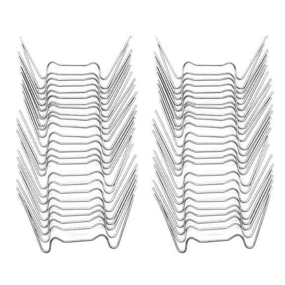 25/50pcs Greenhouse Fixing Clips Nail Greenhouse Glass Pane Fixing Clip Plant Spring Wire for Stainless Clips Glazing Steel Z4Q2