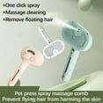 thumbnail image 2 of NWOKYZGH Pet Grooming Brush with Spray fors & s; Water/Mist/Steam Tool for & , Anti Static Shedding Spray Comb, Hair Removal, Misting Indoor Steamy Grooming Brush, 2 of 6