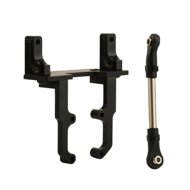 Yinanstore Support de Base Servo 1/10 RC Axial SCX10 II 90046 Ar44 avec Tirant, Noir