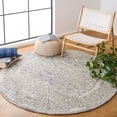 thumbnail image 2 of SAFAVIEH Metro Saranna Medallion Area Rug, Grey/Ivory, 4' x 6', 2 of 10