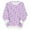 Purple, variant on AWZXDE Toddler Girl Clothes Polka Dot Print Crewneck Sweatshirt Toddlers Girl Outfits Long Sleeve Casual Pullover Tops Green - 12-18 Months