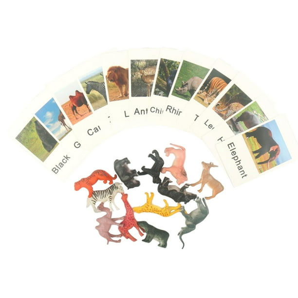 12 piezas de juguetes Montessori, juego de juego de animales, juguetes de mesa, los mejores regalos con figuras de animales, juego ,